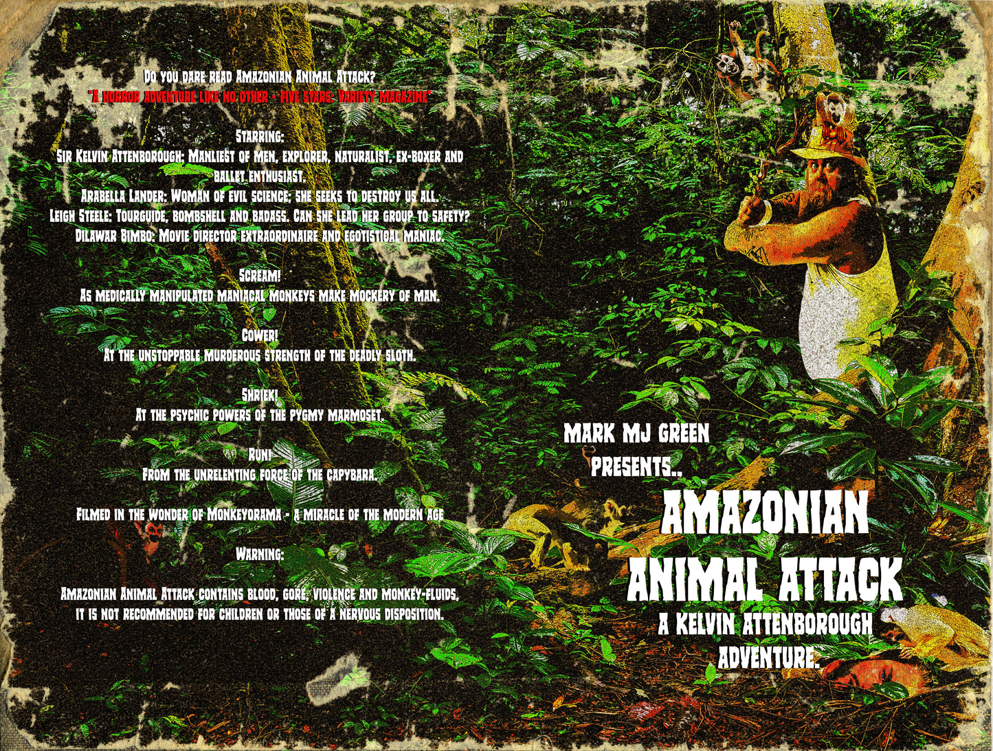 Amazonian Animal Attack by Mark MJ Green